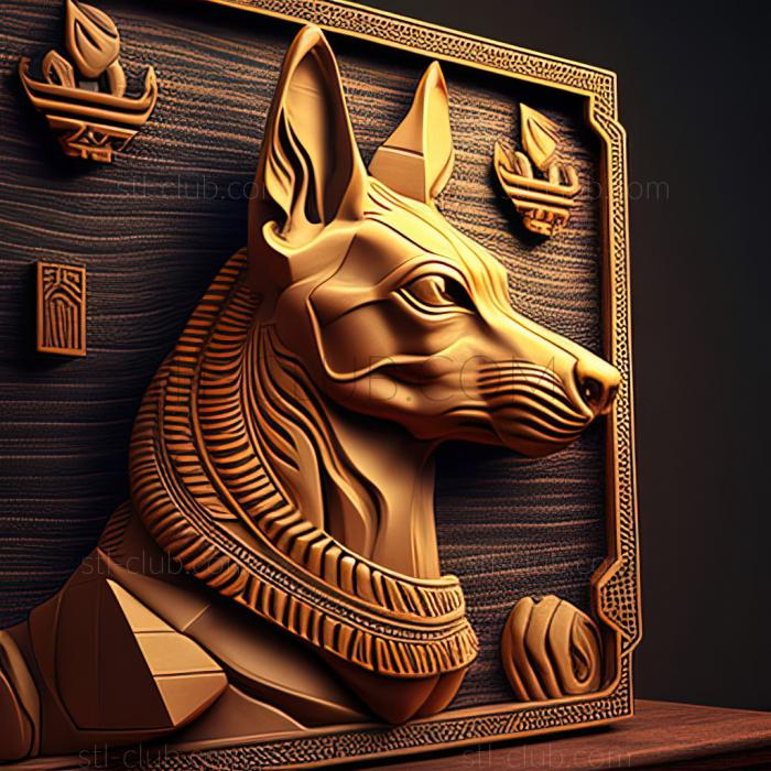 3D model st Pharaoh s dog (STL)